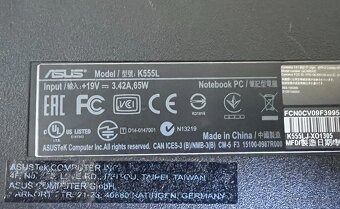 Asus Vivobook / i5 5200U / 8GB RAM / 256GB SSD / 15.6" - 9