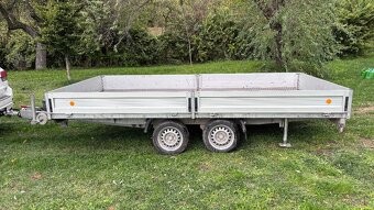 Valníkový prívesný vozík UNIKOL 3500kg - 9