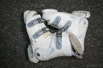 dievcenské lyže Rossignol 130 cm drevené jadro - 9