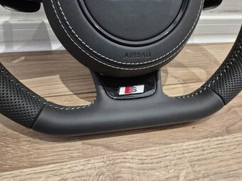 VOLANT AUDI KOŽENÝ MULTIFUNKCNY + AIRBAG - 9
