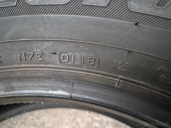 255/60 r18 letné 4 ks BRIDGESTONE dezén 7,9 - 7,8 mm - 9