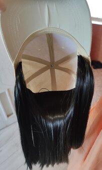 krémová šiltovka s parochňou - 9