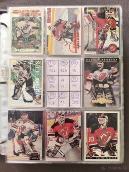 Hokejové kartičky - Martin Brodeur 1 - 9
