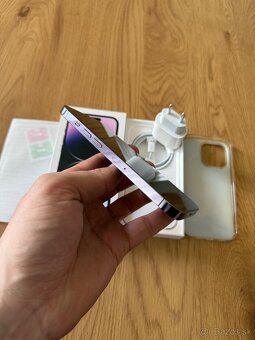 iPhone 14 Pro 256 gb Deep Purple - komplet príslušenstvo - 9