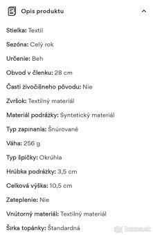 Ľahučké tenisky Adidas Duramo veľkosť 41 1/3 - nové - 9