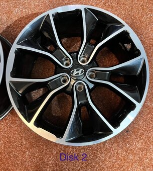 2k - 5x114,3 R19 originál disky Hyundai i30N - 9