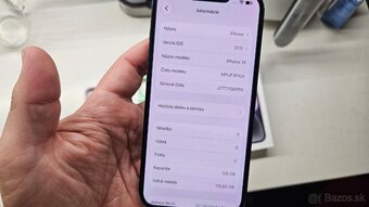 Apple iPhone 14 čierny 128GB - nová batéria - 9