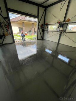 Priemyselné podlahy - leštené betóny, metličkové betóny - 9