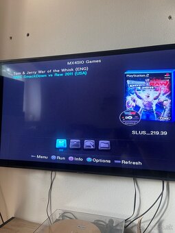 Playstation 2 slim FCMB + 64Gb karta plna hier - 9