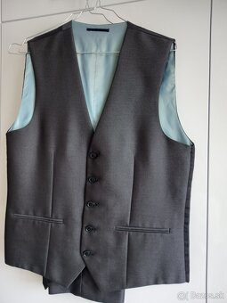 Pánsky oblek Slim fit ( úzkeho strihu)značka Next - 9