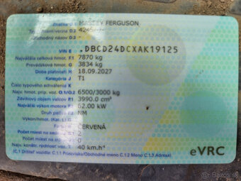 Traktor MASSEY FERGUSON 4245 - 9