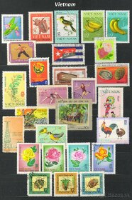 Poštové známky, filatelia: Ázia - 9