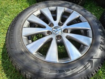 16" ALU 5x112 orig VW a iné + zimné 215/60 r16 8,5mm TOP - 9