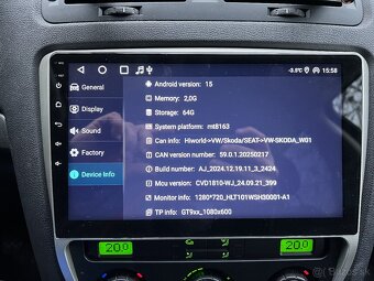 Android rádio 10” - 9