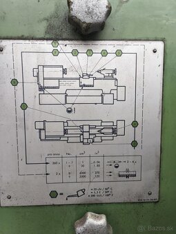 Hrotový soustruh Heidenreich VDF (8761) - 9