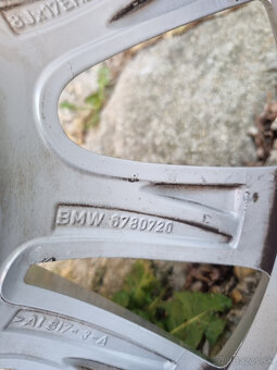 Alu disky BMW 5x120 8Jx17 ET30 + letné pneu 225/55 R17 - 9