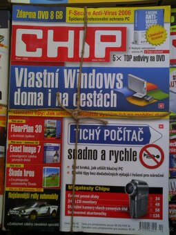 CHIP – časopisy s CD/DVD (1998-2010) - 9