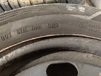 Predám 4x letné pneu s diskami 195/65 R15 - 9