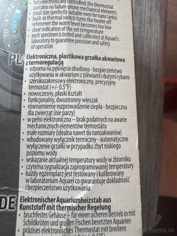 Aquael ultra tenky ohrievac - 10€ - 9