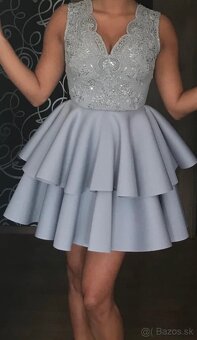 Krátke spoločenské šaty - 9