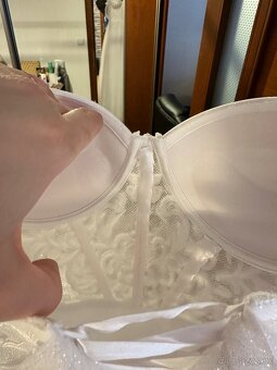 Svadobné šaty veľkosť 38 - 9