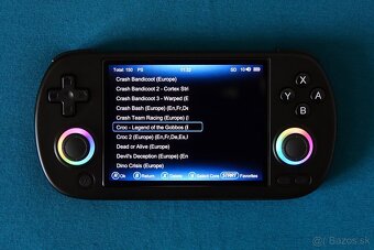 Nová konzola Anbernic RG40XX H WiFi Black ▬ Super SONY PSP - 9