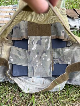 Nepriestrelna vesta Ciras multicam s plátami, príslušenstvom - 9