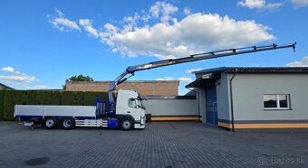 Volvo FM500 - 6x2 - Valník + HR-HMF 3220 - 9