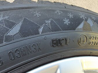 Zimne kolesa Skoda Fabia 5x100 r16 195/55 r16 dot2021 - 9
