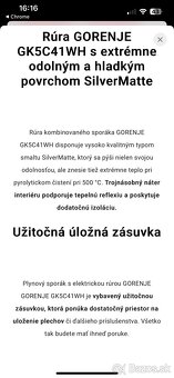 Kombinovaný sporák Gorenje - 9