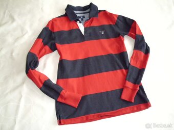 Gant pánske-chlapčenské polo tričko mikina S - 9