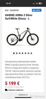 Haibike Allmnt 3Mko a lko 720wh novy - 9