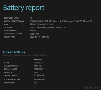 ASUS S14 Flip OLED TOUCH 14.0˝ 2,8K 90HZ,i3-1220P,20GB/256GB - 9