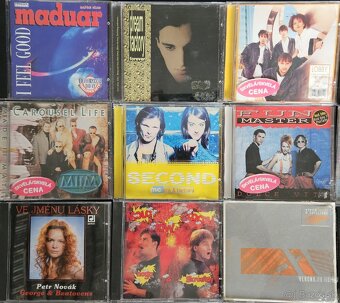 CD predaj: Česká a Slovenská tvorba 3. - 9