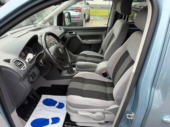 ► VW CADDY 1,6 MPI STYLE LIFE - 75 kW, PARK. SENZORY ◄ - 9