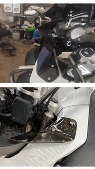 Plexi deflektory černé BMW R1200GSA (1250 GSA) - 9