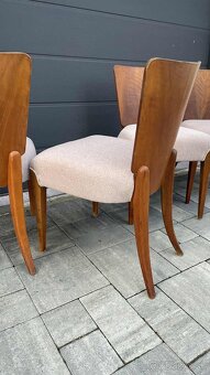 Prečalúnene stoličky Halabala H214. - 9