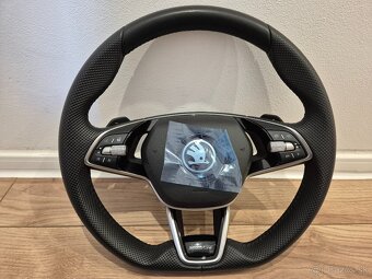 NOVY VOLANT SKODA VYHRIEVANÝ S PADLAMI A AIRBAGOM sportline - 9