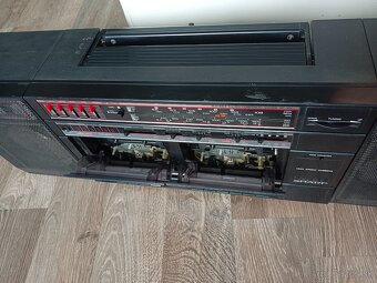 Sharp WF372H bk, radiomagnetofon Japan originální - 9