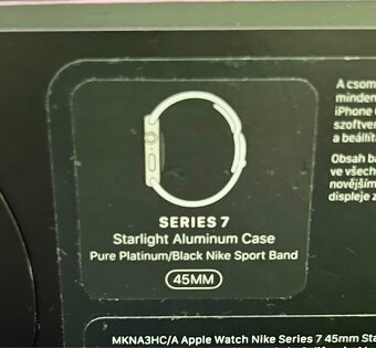 Apple Watch 7 Nike White 45mm - 9