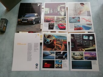 BMW E32 - extrémně vzácná kazeta k premiéře 7e - 9