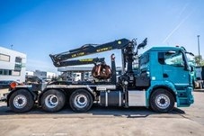 9908 MAN TGS 35.510 BL - 8x4 – Hákový nosič kontejnerů + HR- - 9