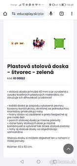 Detský stôl a stoličky - 9