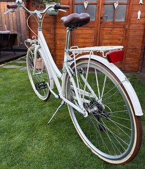 Mestský bicykel MBM boulevard cream - 9