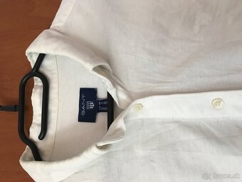 GANT originál snehobiela damska bluzka 38/40 - 9