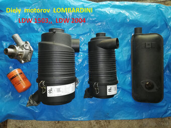 Lombardini diely motorov LDW1503,, a LDW2004 / Nové - 9