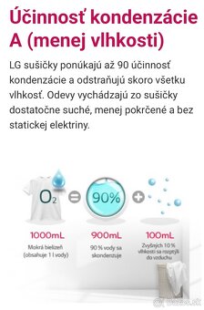 Sušička prádla LG RC91U2AV3W, A+++ - 9