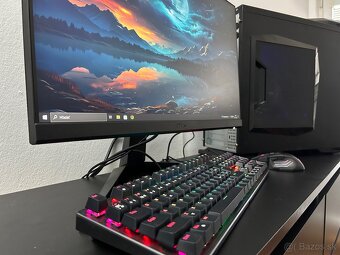 HERNÝ PC ZOSTAVA+MONITOR MSI+KLÁVESNICA+MYŠ - 9