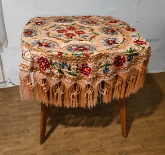 Retro set rozťahovací stôl + stoličky + darček - 9