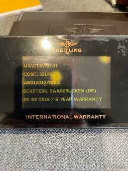 Hodinky BREITLING NAVIMETER 01 - 9